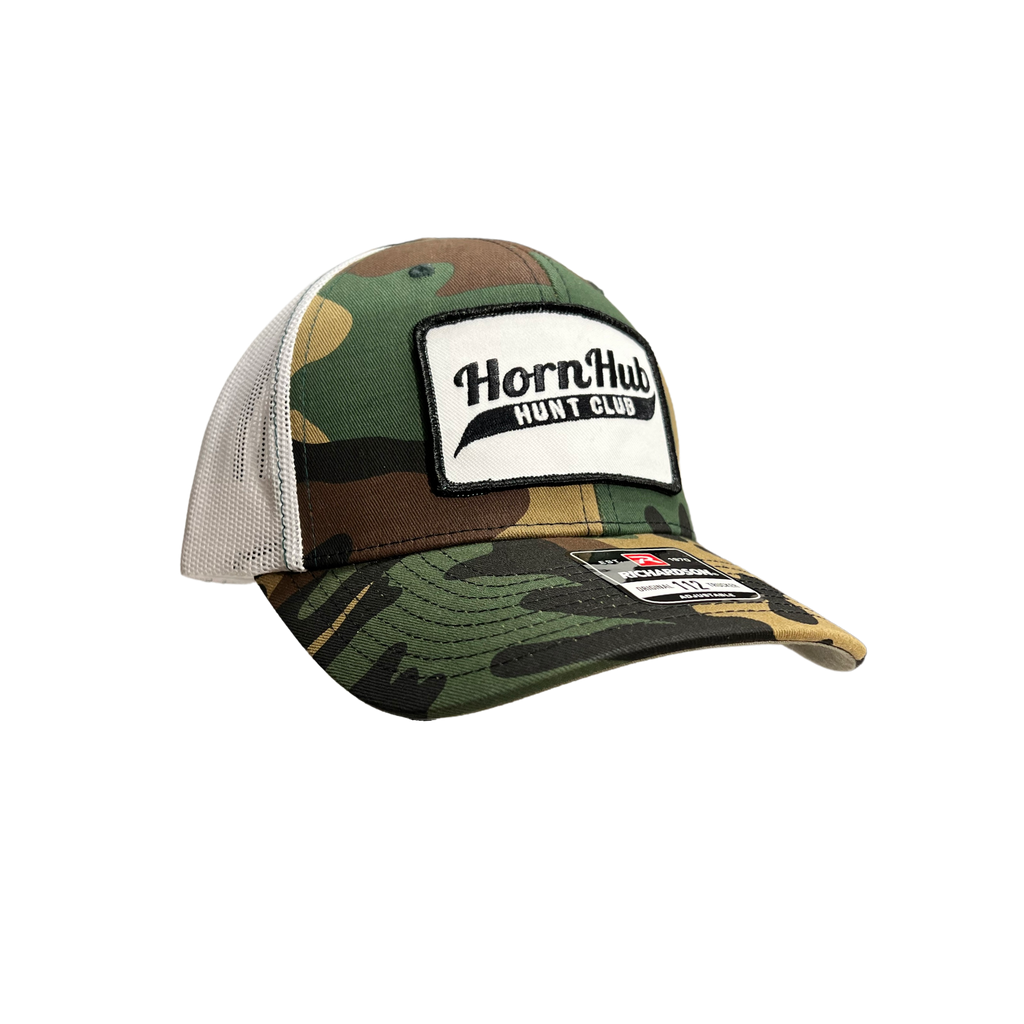 Camo / White Richardson Trucker