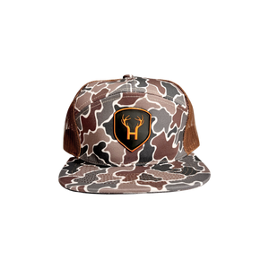 Dark Camo / Brown 7 Panel