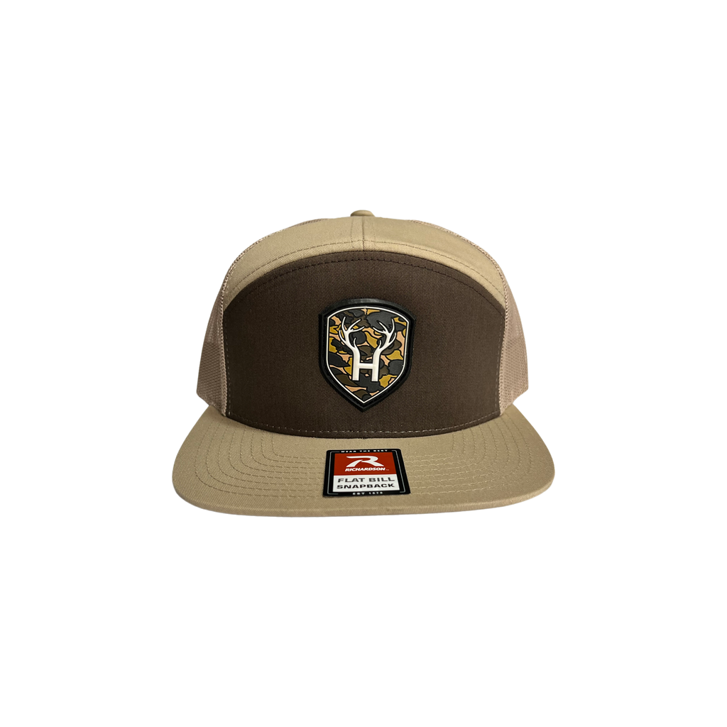 Brown / Khaki Richardson 7 Panel