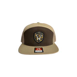 Brown / Khaki Richardson 7 Panel
